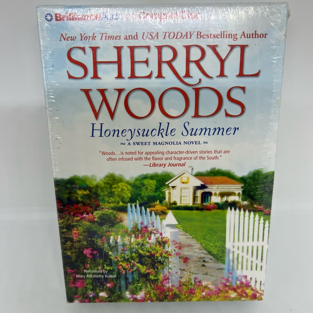 New sealed Honeysuckle Summer audiobook on CD by Sherryl Woods